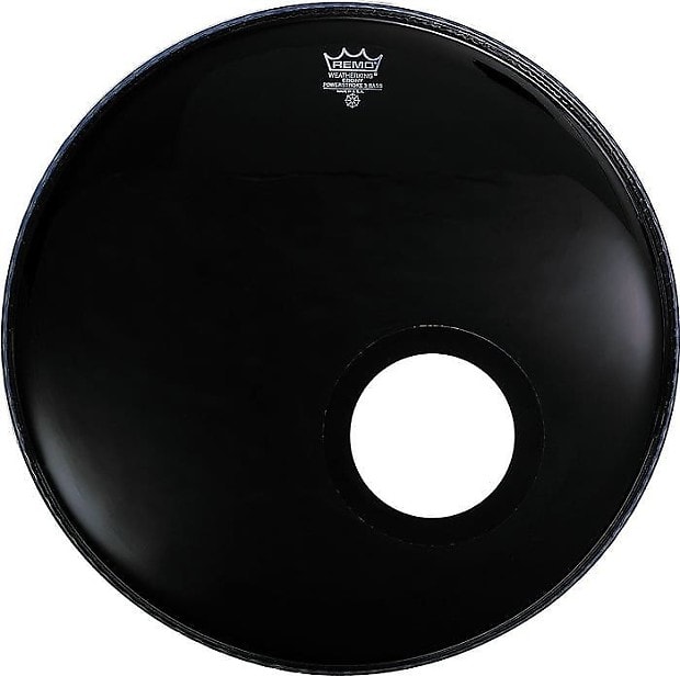 Powerstroke P3 Ebony Bass Drum Head 22"