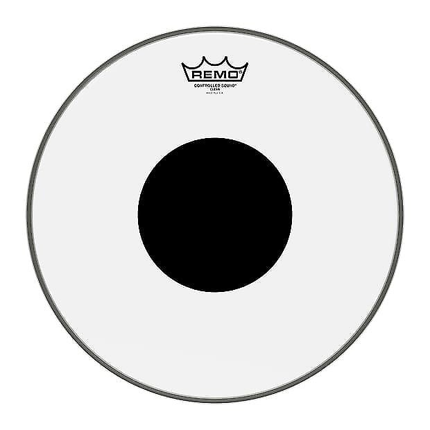 10" CS Black Dot Clear