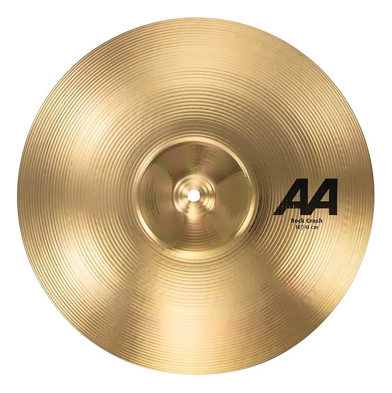 16" AA Rock Crash Cymbal