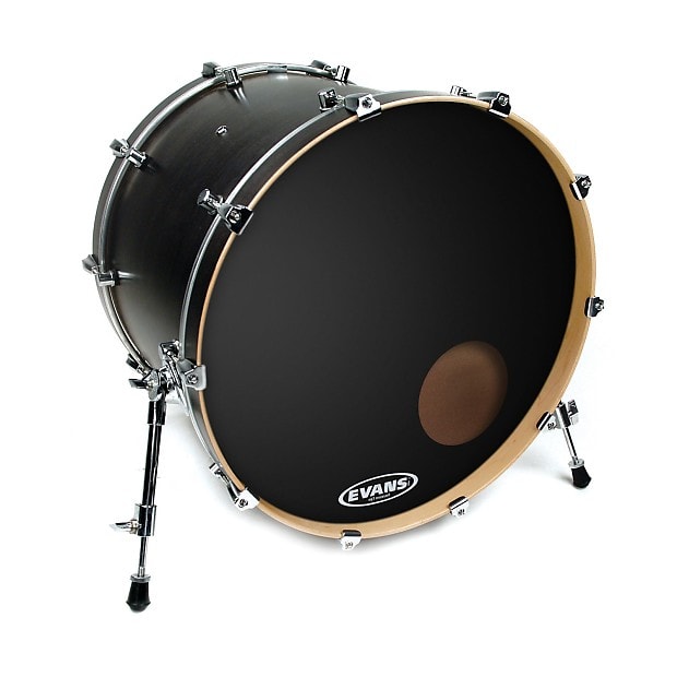 BD20RB EQ3 Resonant Black Bass Drum Head - 20"
