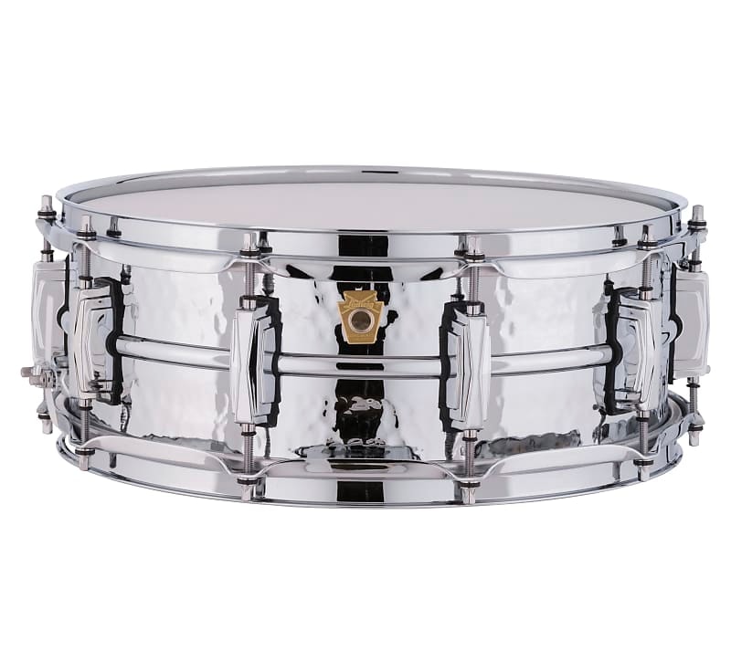 LM400K Hammered Supraphonic 5x14" 10-Lug Aluminum Snare Drum