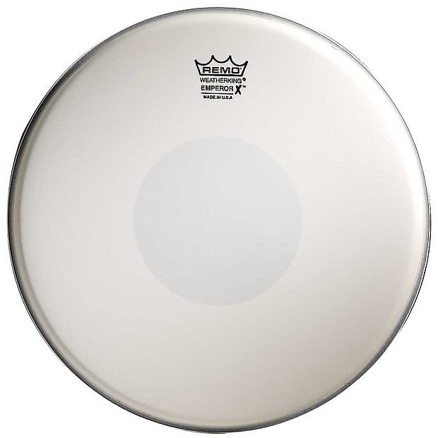 Emperor X Coated Bottom Black Dot Snare Drum Head 14"
