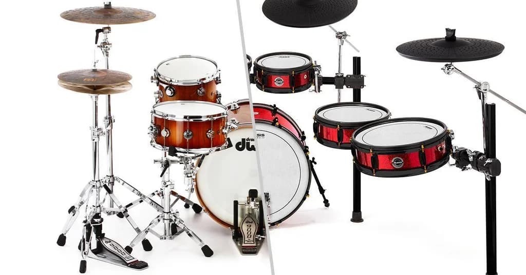 Bateria Eletrônica vs. Bateria Acústica: Qual a Melhor Opção para Você?